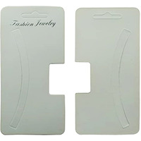 Diy Crafts Pack Of 100 Pcs 50X2, Multi, 50Pcs/Lot 14.3Cmx6.7Cm As Image Jewellery Display Cards For Necklaces Jewellery-Making Display & Pa(Pack Of 100 Pcs 50X2, Multi)