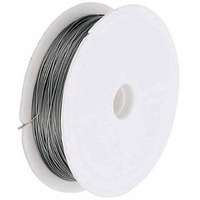Diy Crafts 1 Pc, Silver, Tigertail Rolls 0.38 Mm Diameter 148-164 Ft Tiger Tail Beading Wires Bright Bead Stringing Wires Stainless Steel Silver (1 Pc, Silver)