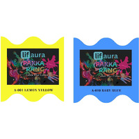 Prokart Lifaura Pakka Rang Fabric Permanent Dye Color Kit Pack Of 6 Sachets (5G Each 30G Pack) With 30G Dyfixershadea-001 Lemon Yellow01 & Dark Blue09 Each Color 3 Sachets