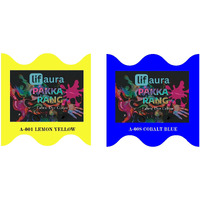 Prokart Lifaura Pakka Rang Fabric Permanent Dye Color Kit Pack Of 6 Sachets (5G Each 30G Pack) With 30G Dyfixershadea-001 Lemon Yellow01 & Blue08 Each Color 3 Sachets