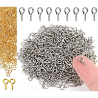 Diy Crafts 50 Pcs Screw Jump Rings, Bronze, (50 Pcs Screw Jump Rings, Bronze) Screw Jump Rings Only, Dhook Typ (50 Pcs Screw Jump Rings, Bronze)