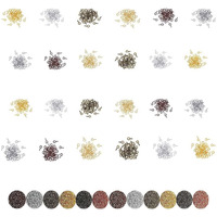 Diy Crafts 400 Pcs Screw Jump Rings, Antique Gold, (400 Pcs Screw Jump Rings, Antique Gold) Screw Jump Rings O (400 Pcs Screw Jump Rings, Antique Gold)