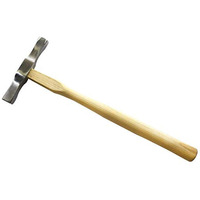 Diy Crafts Raising Hammer, Design No # 3, Goldsmith And Jeweler's Raising Hammer W/Two(Raising Hammer, Design No # 3)