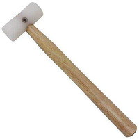 Diy Crafts Design No # 1, Pack Of 1 Pc, Jewelery Nylon Head Hammer With Wood Ha (Design No # 1, Pack Of 1 Pc)