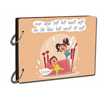 Printelligent Scrapbook Photo Book Album For Memorable Photo Collection Of Family, Small 9 X 6.5 Inch