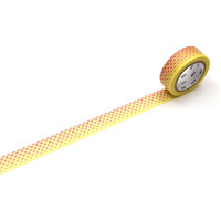 Mt Washi Masking Tape, 15Mm X 7 Mtrs Shade - Pop Dot Yellow, (Pack Of 1)
