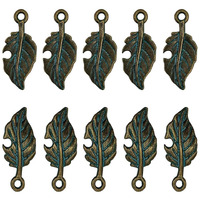 Diy Crafts Pack Of 100 Pcs 100X1, Multi Gold Color, 100Pcs/Lot 2.5Cmx1Cm Leaf Diy Accessory Findings Jewellery Clasps Fittings Diy Jewelry Ma (Pack Of 100 Pcs 100X1, Multi Gold Color)