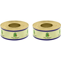 Tree Maison Coronating Homes Brass Strip | 0.5 Inch | Pack Of 2 | Brass Strip For Vastu | Vastu Strip Remedy | Width-12Mm, Thickness-0.3Mm, Length-8 Feet Approx
