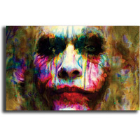 Pixelartz Wall Poster - Joker Heath Ledger - Hd Quality - Poster