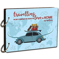 Printelligent Diy Travel Scrapbook Photo Album Diary -Remember And Share All Of Our Favorite Travel Memories- By Printelligent
