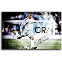 Pixelartz Wall Poster - Cristiano Ronaldo -Real Madrid - Football - Hd Quality Poster