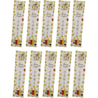 Handmade Eco-Friendly Plantable Seed Pencils | Pack Of 10 With Plantable Paper  Smiley Emoji Theme | Perfect Birthday Return Gift & Corporate Gifting