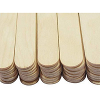 Lazybeee Wooden Ice Cream Sticks For Art & Craft (500 Pieces, 15X2Cm) White