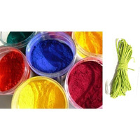 Omx Dye Colour Fo Nylon, Box Of 25 Gram (Lime Green)
