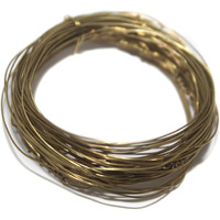 Beadsnfashion Brass Craft Wire Diy Golden For Jewellery Making, Beading Wire, Craft Work, Flower Making, Hobby And School Project, 60 Mtrs, 28 Gauge Thick (0.36 Mm)