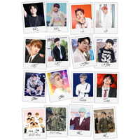Junkyard Paper Pack Of 16 Bts Lomo Photocards For Birthday For Wall Decor (Size 3 X 4 Inch)