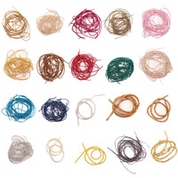 Embroiderymaterial 20 Style Bullion Nakshi Metallic Wire For Embroidery- 5Gram Of Wire In Each Style, Total 100Gram