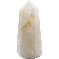 Kitree Rose Quartz Crystal Wand Tower  Natural Pink Obelisk For Love, Healing & Chakra Balancing (6 Cm Height X 3 Cm Length)