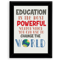 Tied Ribbons Inspirational Wall Posters With Frames Motivational Quotes Wall Frames For Home Office Kids Boys Mom Girls Living Room Bedroom Study Room Students Classroom