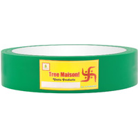Treemaison Vastu Green Tape | Size - 1 Inch (24 Mm) Approx | Length- 20 Meter (Approx) | Vastu Tape Remedy For Toilet | Vastu Tape For Main Door Entrance | Tape Remedy | Pack Of 1