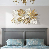 World Decor White Chinese Leaf Wall Decor (40 * 02 * 28 In)