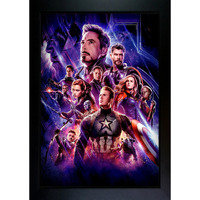 Frame Wala Avengers Endgame Stars Frame | Avengers Endgame Poster | Avengers Photo Frame (10 X 13.5 Inch)