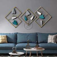 Design World Wall Art For Home Dcor | Metal Wall Art Dcor For Living Room | Wall Sculptures For Dining Hall | Hanging Decoration Items For Bedroom Office Hallway Hotel Restaurant Peepal Leaf