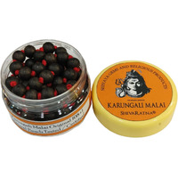 Shivaratna 100% Natural Unpolished Karungali Malai Original - Government Lab Certified - Heavy Premium Beads | Karungali Malai 8Mm - Natural Black Ebony -