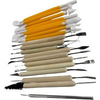 Home Buy Clay Tools, Ceramic Pottery Tools Set Of 8, Carving Double Heads Clay Modelling, Sculpting, Shaping, Fondant Cake Decorating, For Art & Craft Supplies For Kids, Artist (Random Colour)