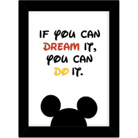 Tied Ribbons Inspirational Quotes Wall Frames Motivational Quotes Posters With Frames For Home Office Dcor Kids Room Girls Living Room Bedroom Study Room Classro Gift Items