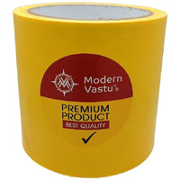 Mv Vastu Remedies Colour Tape | Size 4"Inch/100Mm, 20 Meter (Main Entrance & Toilet Correction)  Pack Of 1 (Yellow)