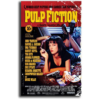 Pixelartz Wall Poster - Pulp Fiction Poster (12X18, Multi)