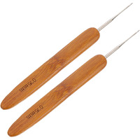 Artibetter 2Pcs Dreadlock Crochet Hook Set Braid Hair Dreadlocks Needle Weaving Crochet For Braid Craft