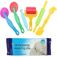 Artbee Clay Tool Set Of 6Pc With 500 Gms Molding Clay