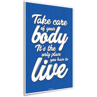 Artinkart- Doctor Selfcare Quote, Posters For Hospital Opd, Doctor Poster For Clinic, Hospital, Room, Dentist And Office (Paper, 12X18 Inch, Multicolor, Unframed)