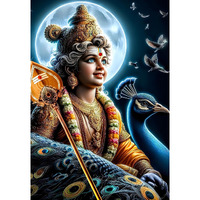 Lord Murugan Stickers For Pooja Room | Tamil Lord Murugan Poster For Wall | Lord Murugan Wall Stickers For Room Decoration