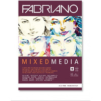 Fabriano Mixed Media Papers 21 X 29.7 Cm, 160 Gsm, 60 White Sheets| Ideal For Drawing, Sketching With Pencil, Pastels, Charcoal, Ink, And Calligraphy