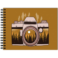 Tinywalk S Sketch Book Drawing Pad Landscape A Sketch Book Thick Sheets (A4 Size,100 Sheets/200 Pages, Pack Of 1)
