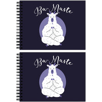 Tinywalk T Sketch Book Drawing Pad Landscape Sketch Book Diary Thick Sheets (A4 Size,100 Sheets/200 Pages, Pack Of 2)