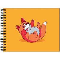 Tinywalk E Sketch Book Drawing Pad Landscape Sketch Book For Kids 9 To 14 Thick Sheets (A4 Size,100 Sheets/200 Pages, Pack Of 1)