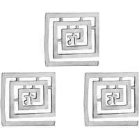 Tree Maison Coronating Homes Lead (Gaa) Helix For Vastu | Size-6 Inch | Pack Of 3 | South West Zone | Vastu Remedy | Main Door Entrance | Bedroom | Toilet | Helix Vastu Dosh Remedies
