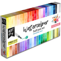 Little Birdie Watercolour Half Pan Set- 48 Colours