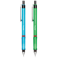 Rotring Visuclick 0.5Mm Mechanical Pencils, 2B Lead, Blue & Green Barrel - Total 2 Pieces