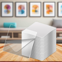 Inferno 10 Pieces Double Sided Adhesive Tape Heavy Duty For Home & Kitchen Stickers (Size - 6Cm X 6Cm Each)