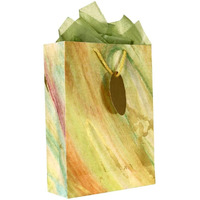 Kidsywinsy Pack Of 5 Waves Gift Bag (Medium,8.65 * 3 * 12 Inches) With Tissue & Thank You Card-Paper Gift Bags | Return Gift Bags For Pooja, Baby Shower, Festive Gifting, Birthday, Wedding