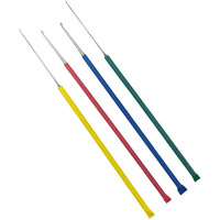 Embroiderymaterial Aari Embroidery Needles With Colorful Sleeves For Beading And Embroidery Purpose (Pack Of 4)