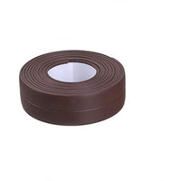 Mockery 1Pcs Pvc Waterproof Self-Adhesive Bathroom Sealing Caulk Tape, Joint Sealing Tape For Kitchen, Sink, Wall Corner, Toilet, Bathtub, Wall Sealing Protector, 22Mm*3.2M, Brown