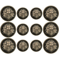Handicraft Kottage Metal Button For Coat,Blazer,Suit,Sherwani And Indian Dresses