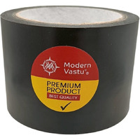 Mv Vastu Remedies Colour Tape | Size 3"Inch/76Mm, 20 Meter (Main Entrance & Toilet Correction)  Pack Of 1 (Black)