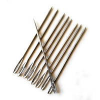 Hookcart Big Needles For Stitching Gunny Bags, Canvas, Jute, Packing Bags, Stitching Needle, 5 Inch - 10 Piece
